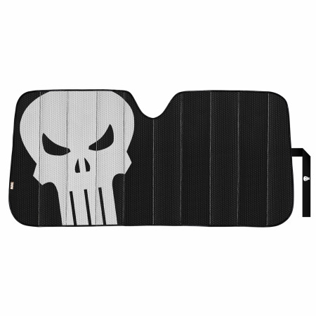 Punisher Logo Matte Accordion Sunshade